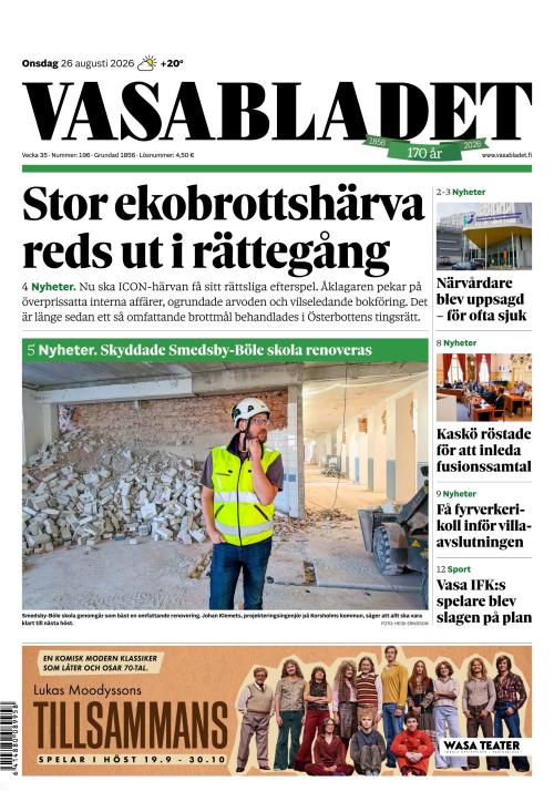 Vasabladet 26.8.2026