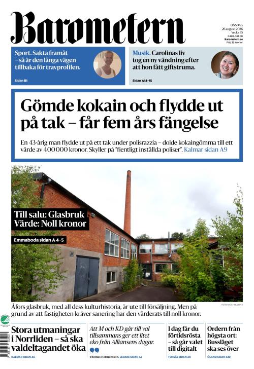 Barometern OT 26.8.2026