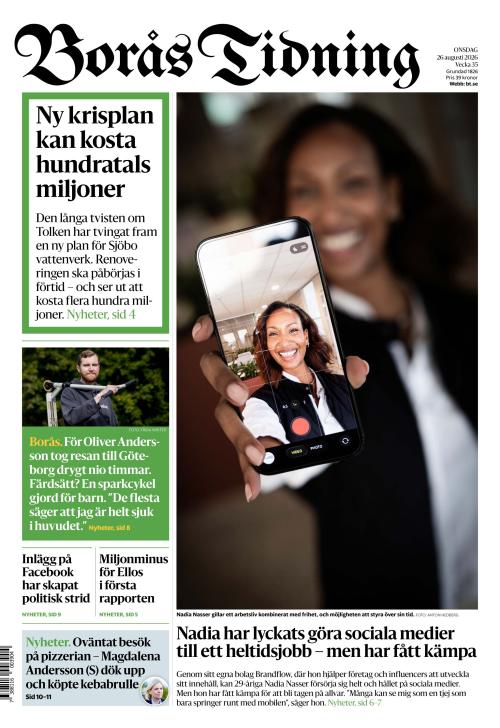 Borås Tidning 26.8.2026