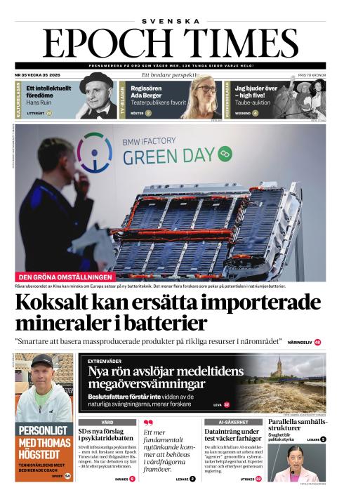 Svenska Epoch Times 35/2026