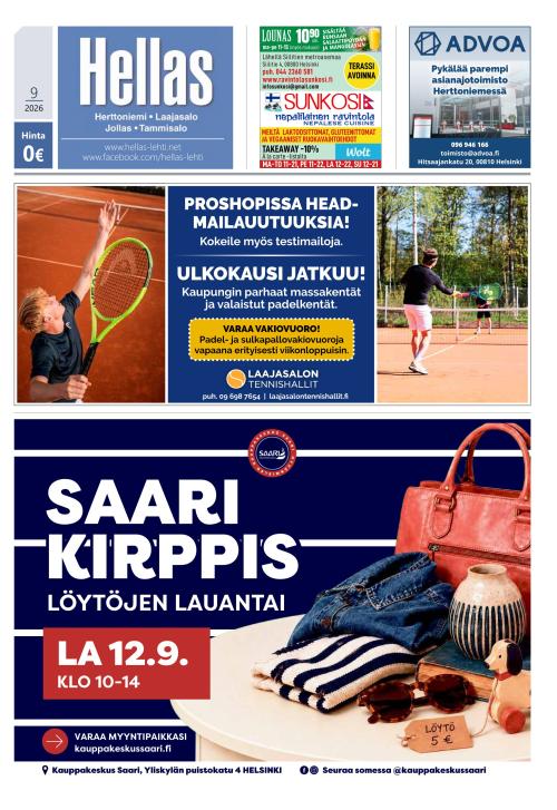 Hellas-lehti 27.8.2026