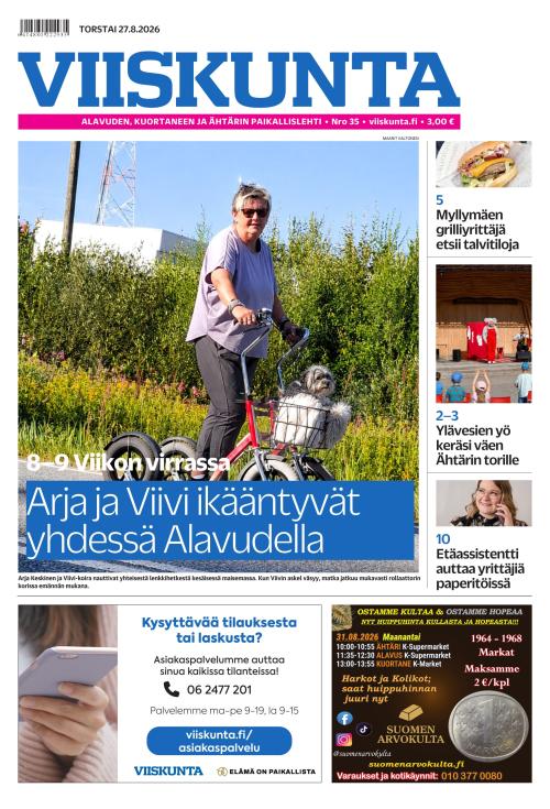 Viiskunta 27.8.2026