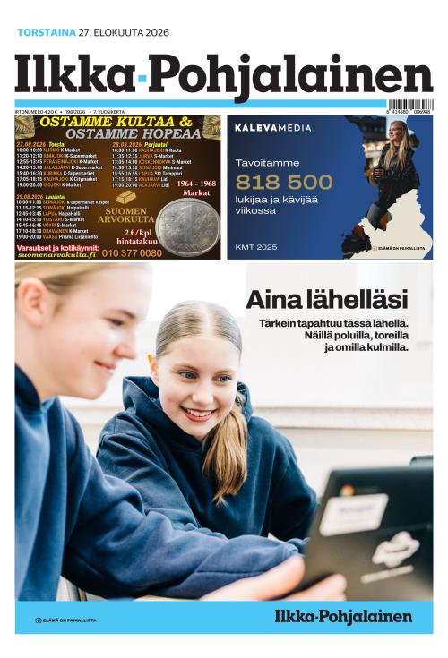 Ilkka-Pohjalainen 27.8.2026
