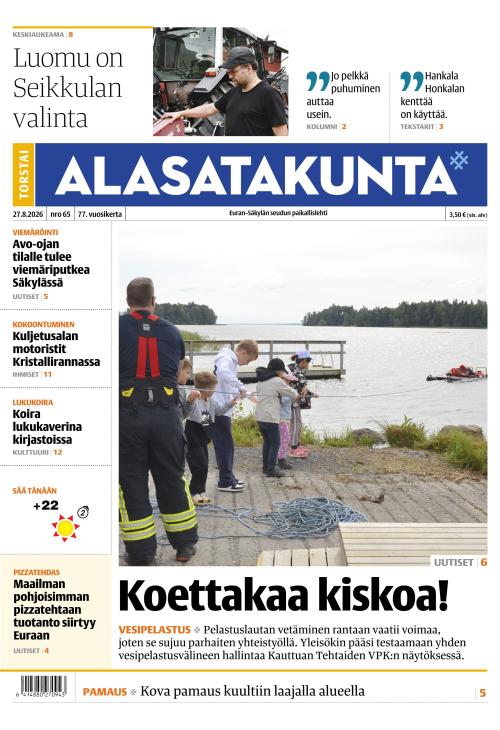 Alasatakunta 27.8.2026