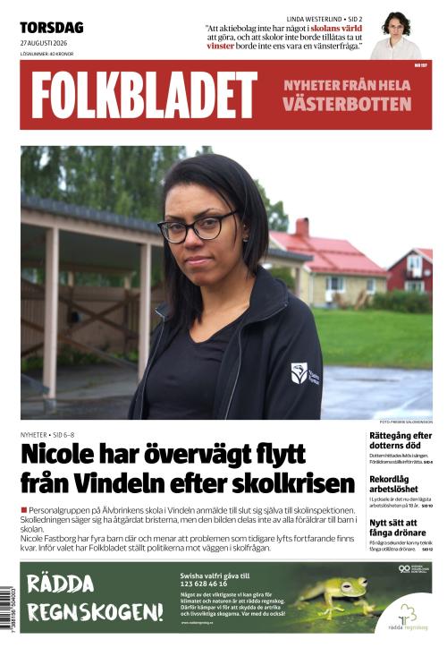Folkbladet (Västerbotten) 27.8.2026