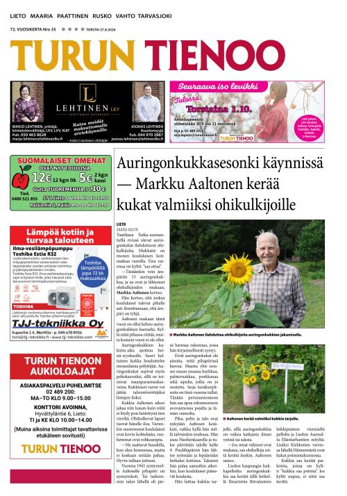 Turun Tienoo 27.8.2026