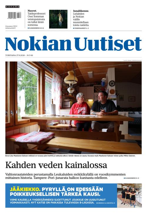 Nokian Uutiset 27.8.2026