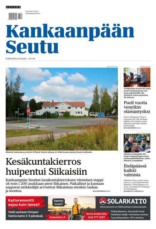 Kankaanpään Seutu 27.8.2026