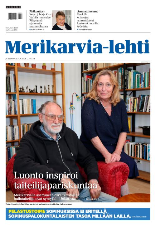 Merikarvia-lehti 27.8.2026
