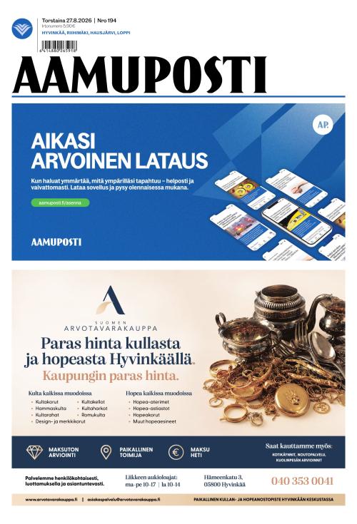 Aamuposti 27.8.2026