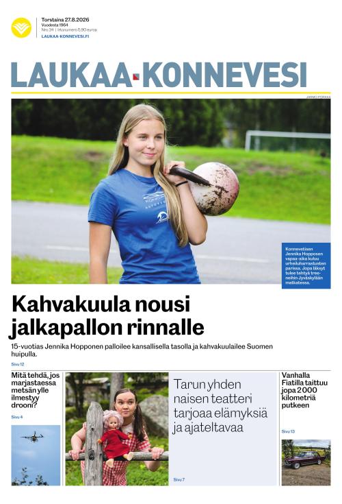 Laukaa-Konnevesi 27.8.2026