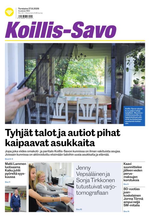 Koillis-Savo 27.8.2026