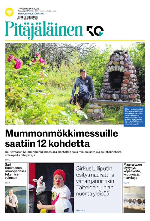 Pitäjäläinen 27.8.2026