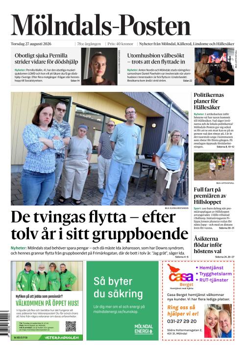 Mölndals-Posten 27.8.2026