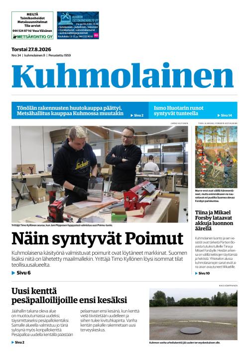 Kuhmolainen 27.8.2026