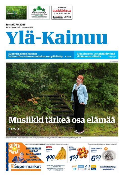 Ylä-Kainuu 27.8.2026
