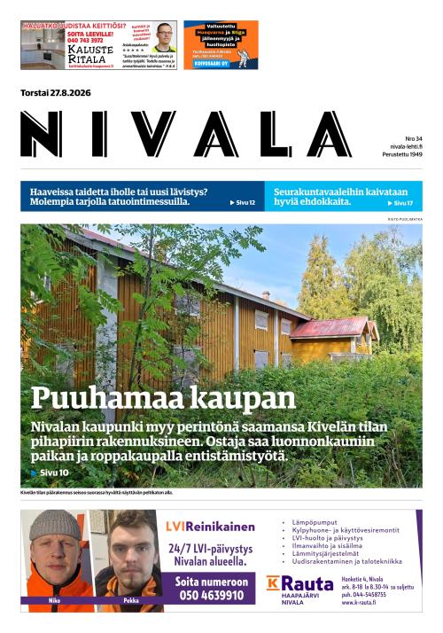 Nivala-lehti 27.8.2026