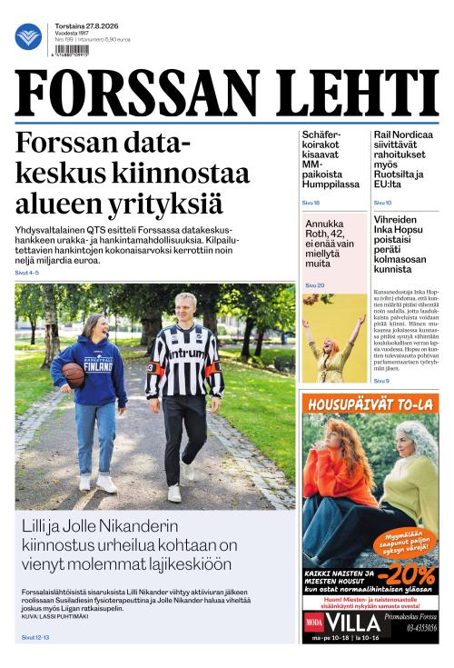 Forssan Lehti 27.8.2026
