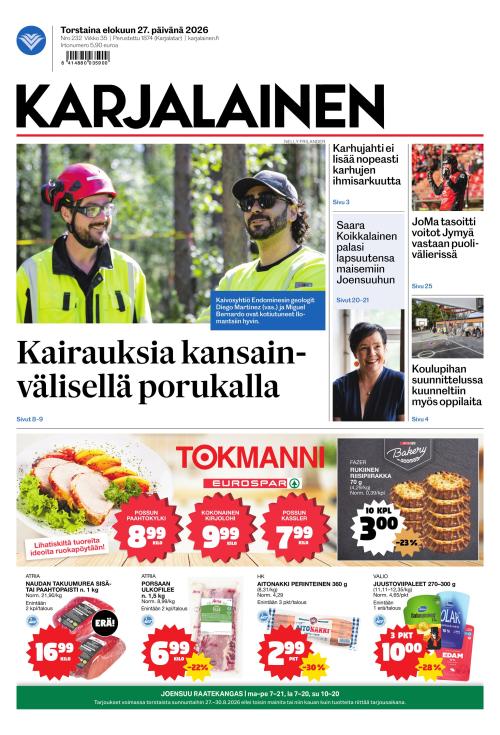 Karjalainen 27.8.2026