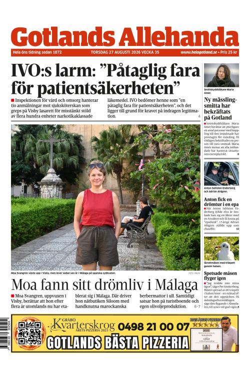 Gotlands Allehanda 27.8.2026