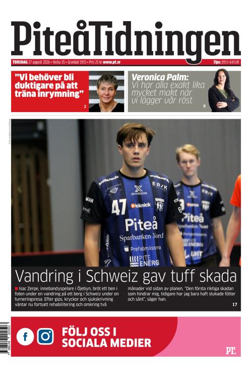Piteå-Tidningen 27.8.2026