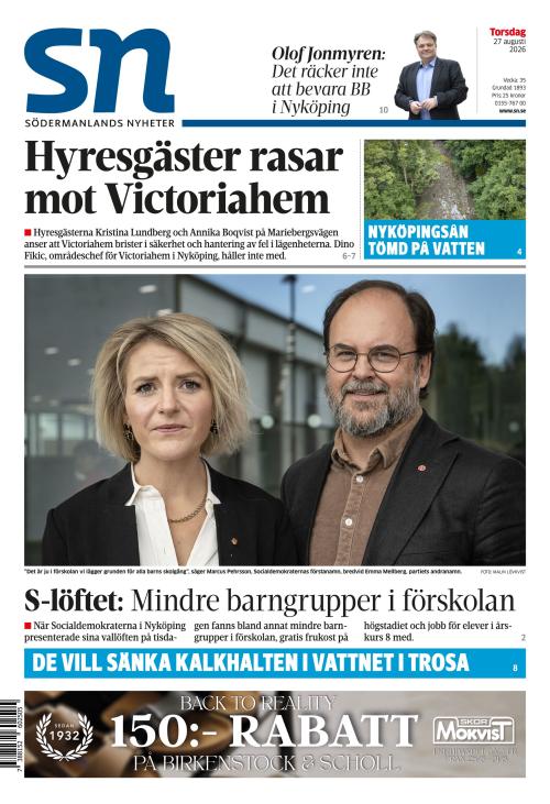 Södermanlands Nyheter 27.8.2026