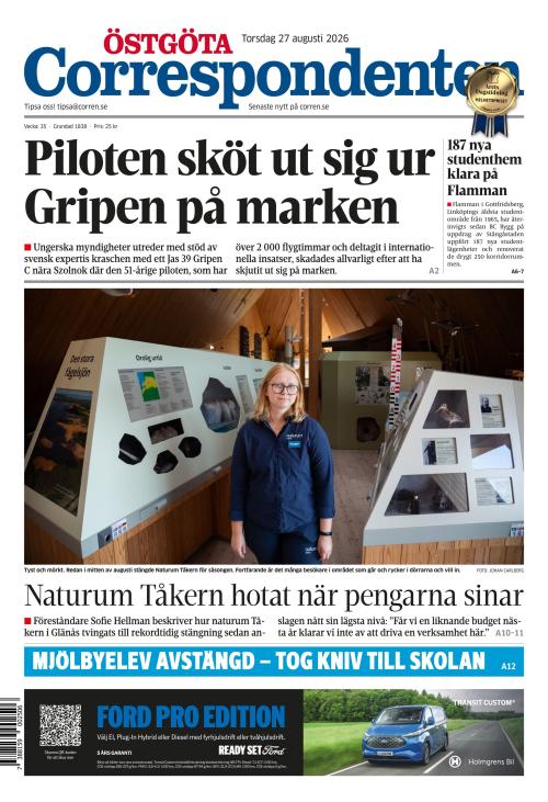 Östgöta Correspondenten 27.8.2026
