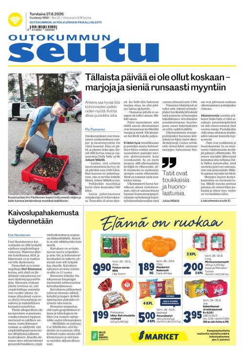 Outokummun Seutu 27.8.2026