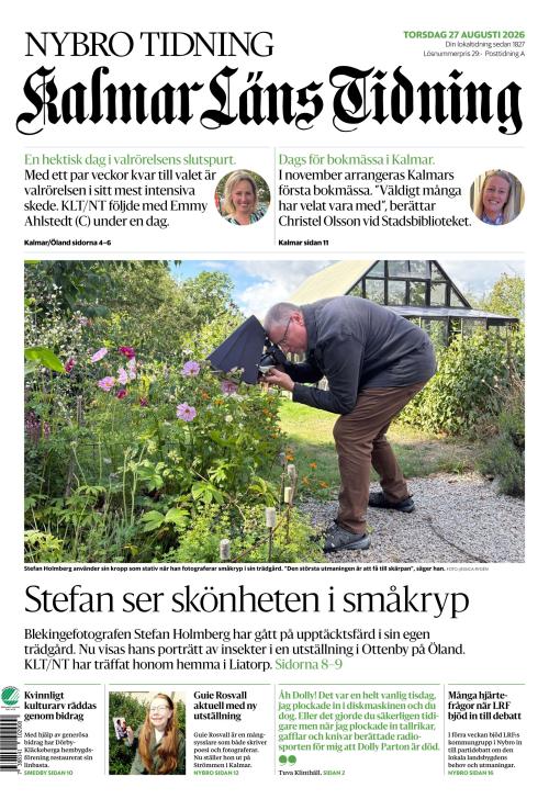 Kalmar Läns Tidning 27.8.2026