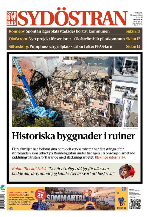 Sydöstran 27.8.2026