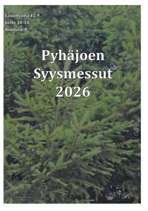 Pyhäjoen Kuulumiset 2.9.2026