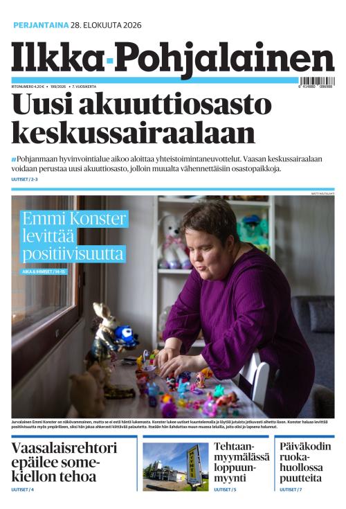 Ilkka-Pohjalainen 28.8.2026