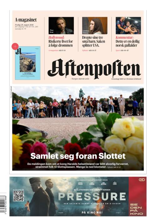 Aftenposten 28.8.2026