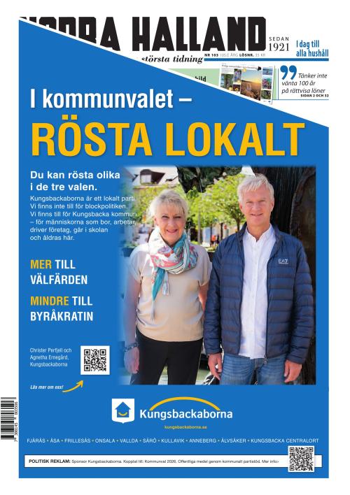 Norra Halland 28.8.2026