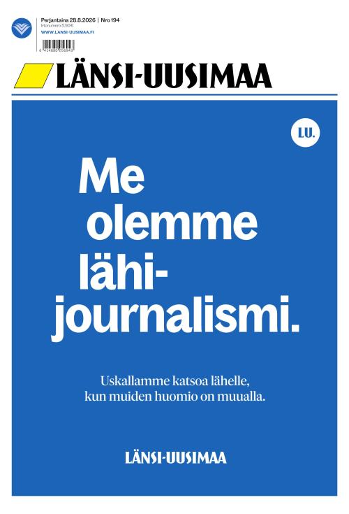 Länsi-Uusimaa 28.8.2026