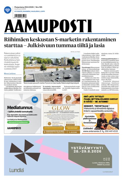 Aamuposti 28.8.2026