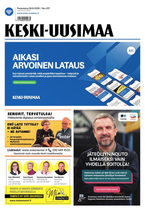 Keski-Uusimaa 28.8.2026