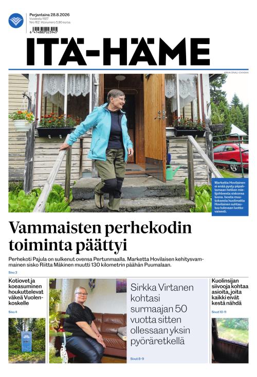 Itä-Häme 28.8.2026