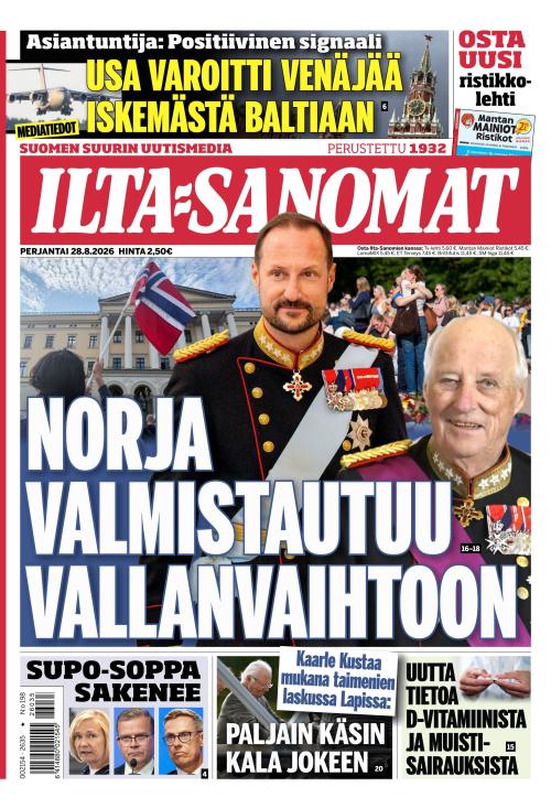 Ilta-Sanomat 28.8.2026