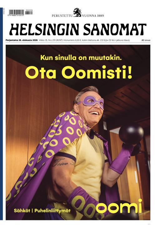 Helsingin Sanomat 28.8.2026
