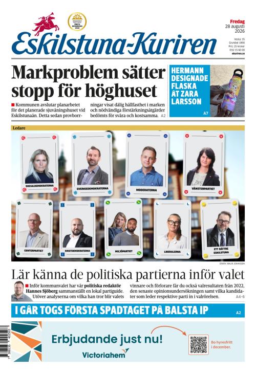 Eskilstuna-Kuriren 28.8.2026