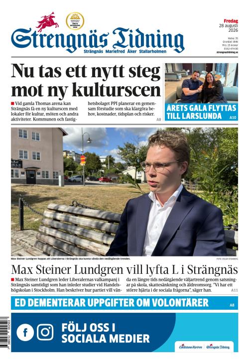 Strengnäs Tidning 28.8.2026