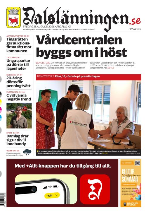 Dalslänningen 28.8.2026
