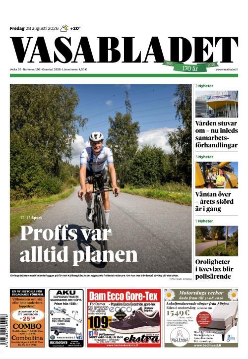 Vasabladet 28.8.2026