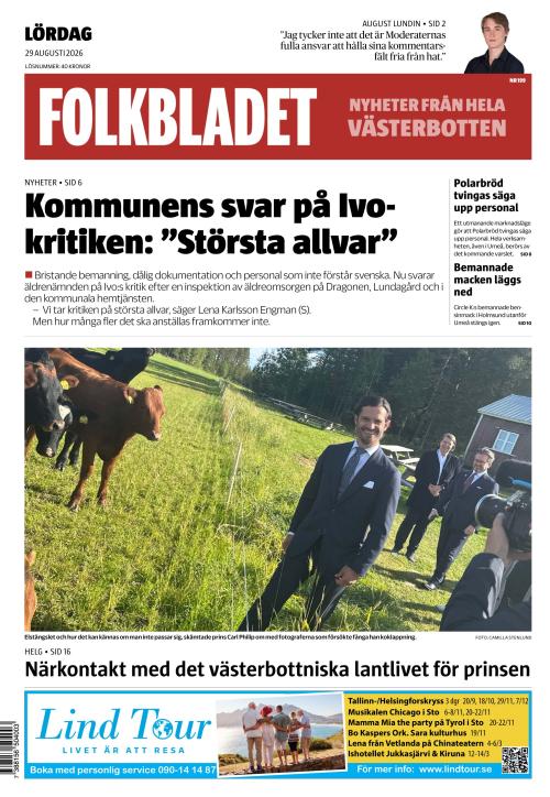 Folkbladet (Västerbotten) 29.8.2026
