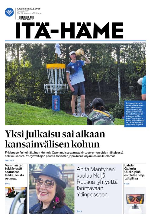 Itä-Häme 29.8.2026