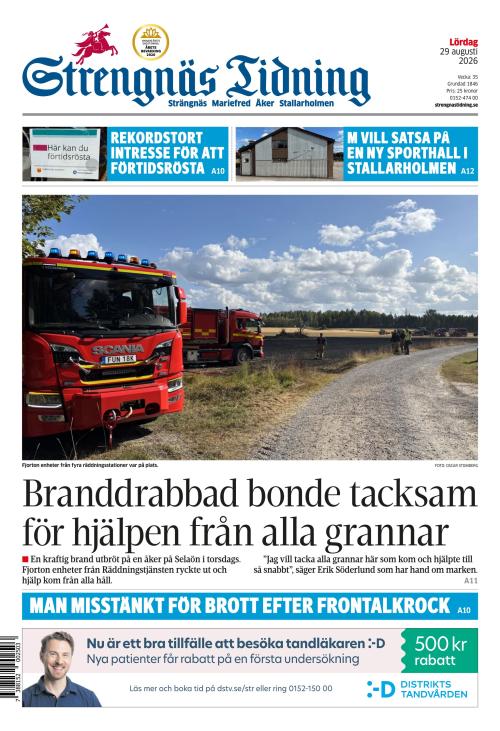 Strengnäs Tidning 29.8.2026