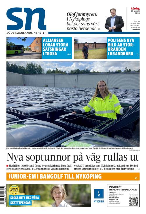Södermanlands Nyheter 29.8.2026