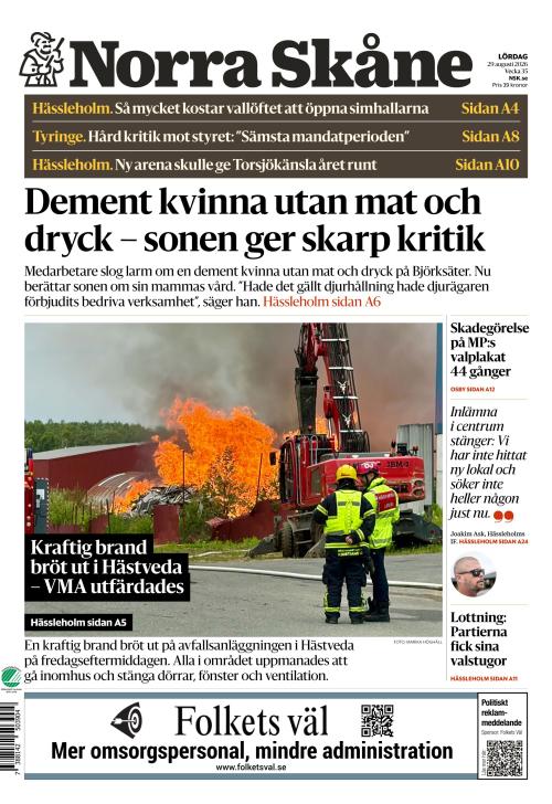 Norra Skåne 29.8.2026