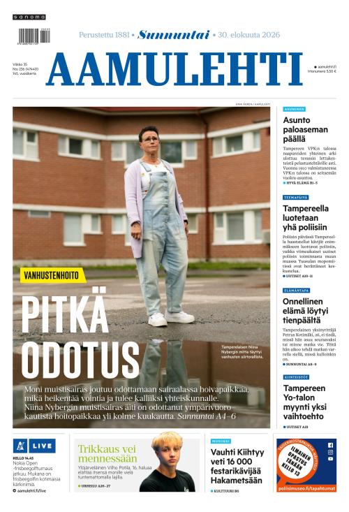 Aamulehti 30.8.2026